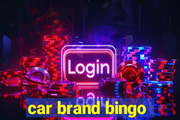 car brand bingo